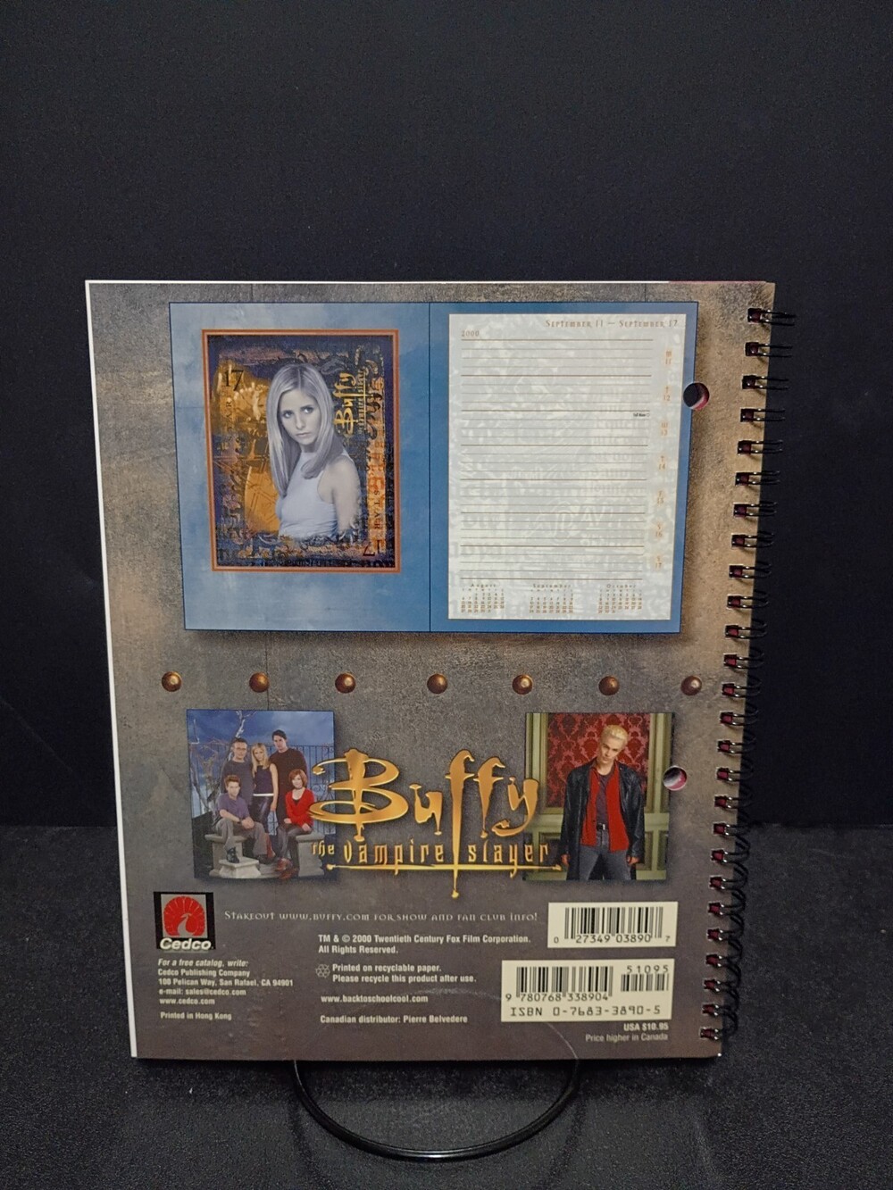 Buffy the Vampire Slayer 2000-2001 Student Planner (2000, Calendar)